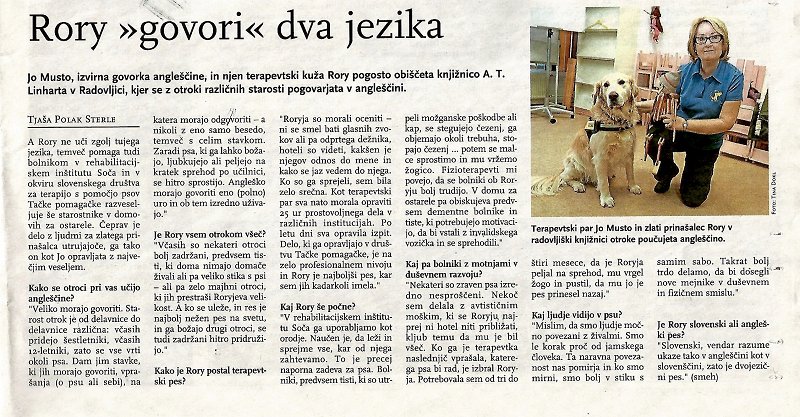 Rory govor dva jezika